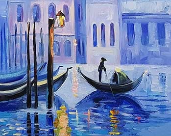 Венеция маслом